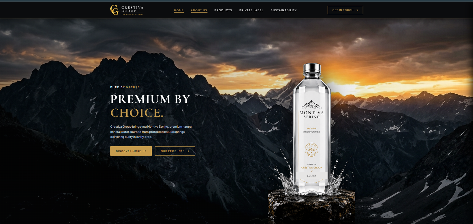Montiva Spring – Custom WordPress Website